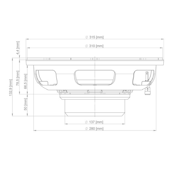 Midbass professionale Eighteen Sound 12NMB1000