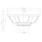 Woofer professionale Eighteen Sound 18NLW4100