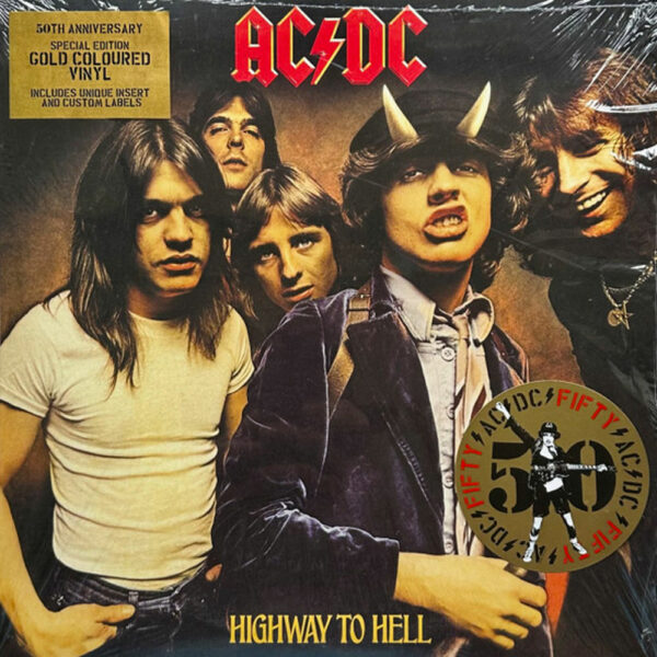 AC/DC – Highway To Hell - Gold Coloured Vinyl