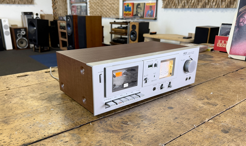 Piastra cassette stereo Akai CS-M01 usata