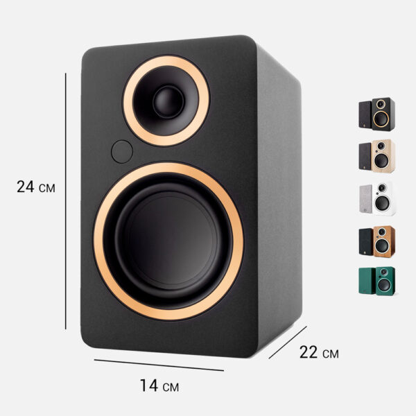 Diffusori attivi compatti Argon Audio Fenris A4 con HDMI ARC
