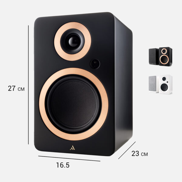 Argon-Audio-Forte-A5-MK2-dimensioni Diffusori attivi compatti Argon Audio Forte A5 MK2