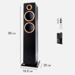 Diffusori attivi da pavimento Argon Audio Forte A55 MK2 con HDMI ARC