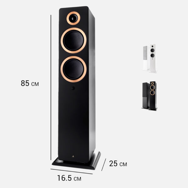 Diffusori attivi da pavimento Argon Audio Forte A55 MK2 con HDMI ARC