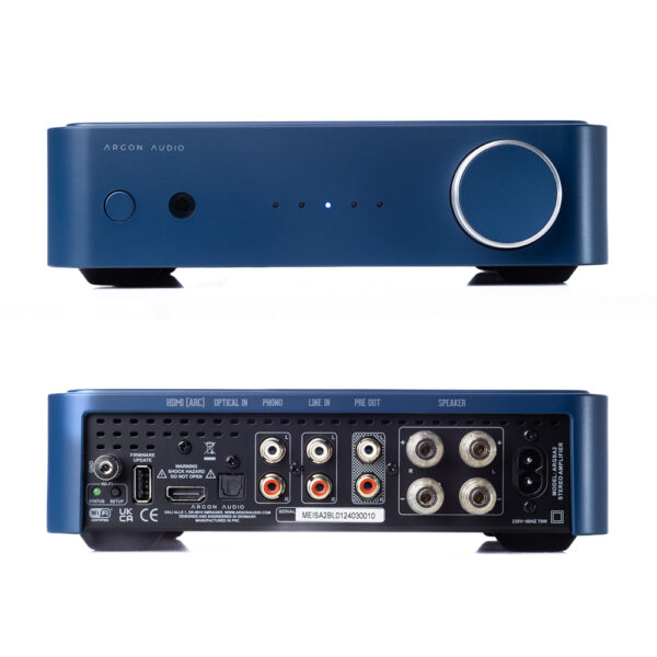 Amplificatore Integrato 2x100W Wi-Fi Argon Audio SA2