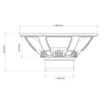 Eighteen Sound 15NLW9401 woofer 15 professionale alta potenza