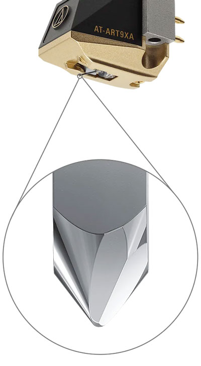 Audio-Technica AT-ART9XA cantilever in boro pieno