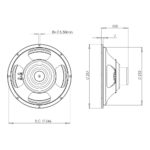 Woofer professionale B&C Speakers 10CL51