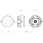 Driver a compressione professionale B&C Speakers DE10