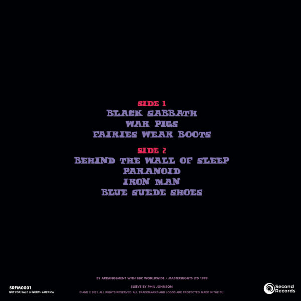 Vinile da collezione Black Sabbath Paranoia