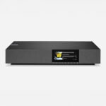Cambridge Audio EVO One vista frontale display IPS 6,8 pollici finitura midnight