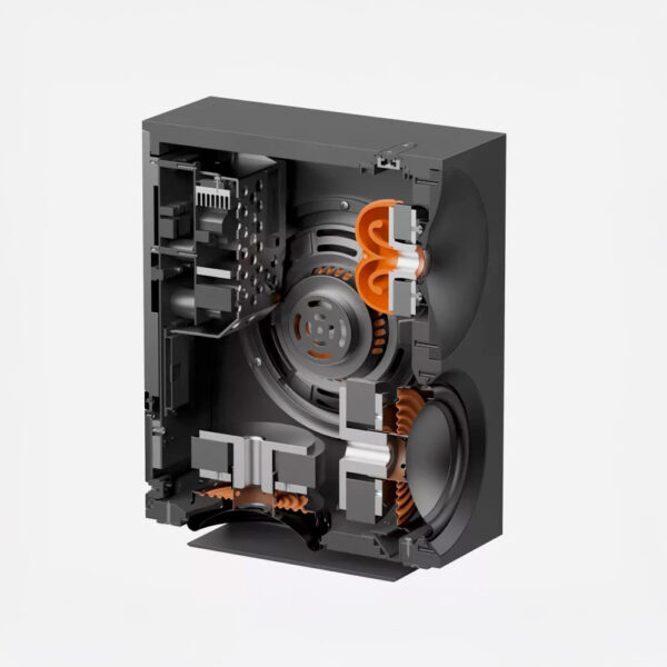 Cambridge Audio L/R X vista interna spaccato