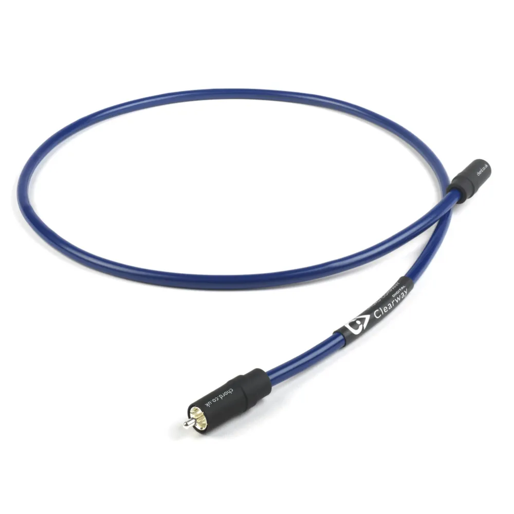 Cavo Audio Coassiale Primus Coaxial 1mt – 75 Ohm Schermato, Conduttori OFC E Connettori RCA Oro, Fatto A Mano In Italia