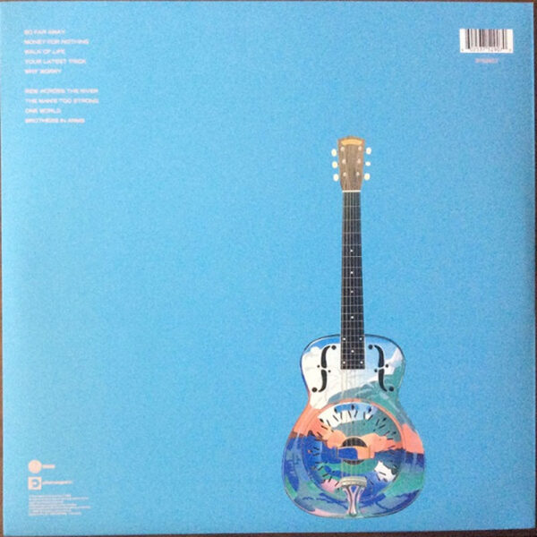Retro copertina Dire Straits Brothers in Arms doppio vinile