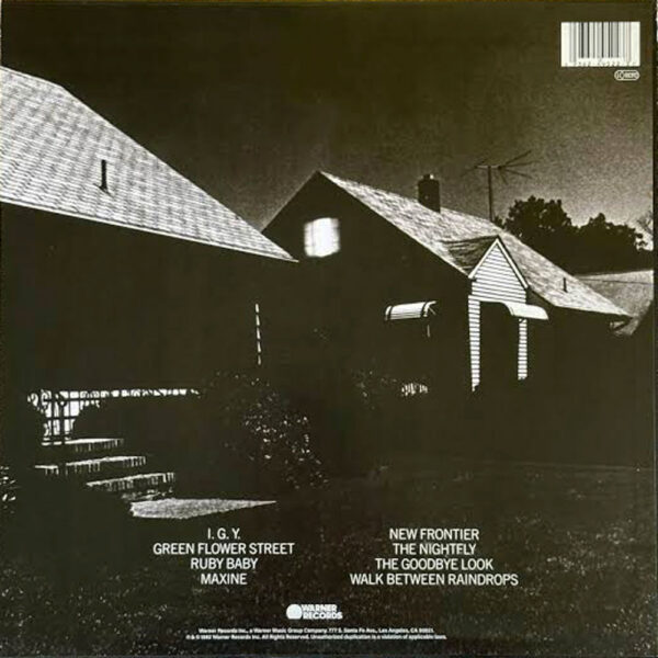 Donald Fagen The Nightfly LP Warner Records retro copertina
