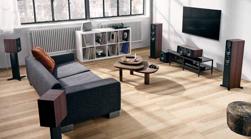 diffusore centrale Dynaudio per Home Cinema 