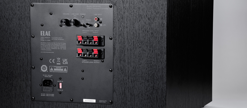 ELAC DS153 subwoofer attivo 15 cassa chiusa