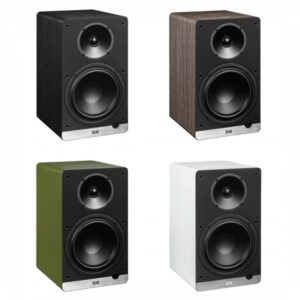 Sistema di diffusori attivi da scaffale con DAC integrato e HDMI ARC