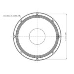 Eighteen Sound 10M600 midrange 10 professionale alta efficienza per sistemi PA