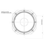 Eighteen Sound 10NMBA520 mid bass 10″ neodimio professionale per sistemi PA