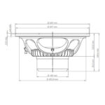 Eighteen Sound 15NLW4500 woofer 15 professionale alta escursione per subwoofer