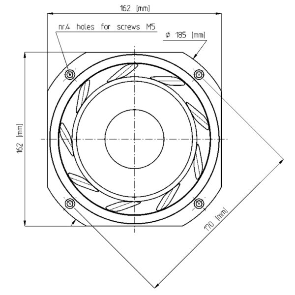 Eighteen Sound 6ND430 midwoofer 6.5 neodimio professionale