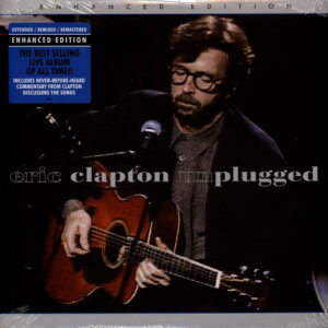 Eric Clapton Unplugged Enhanced Edition triplo LP copertina fronte