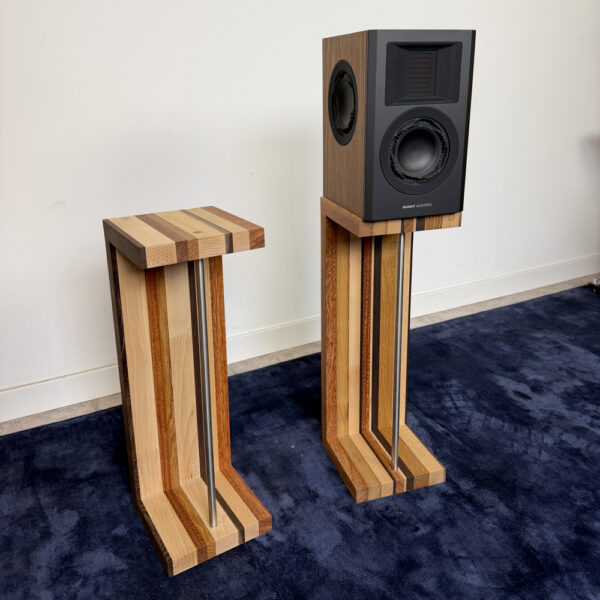 Extrasound Rigatini stand diffusori in legno massello