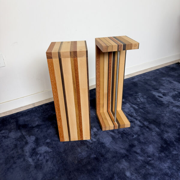 Extrasound Rigatini stand diffusori in legno massello