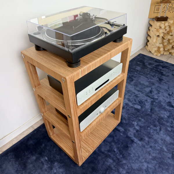 Mobile Hi-Fi Extrasound Stratos in multistrato di doussié