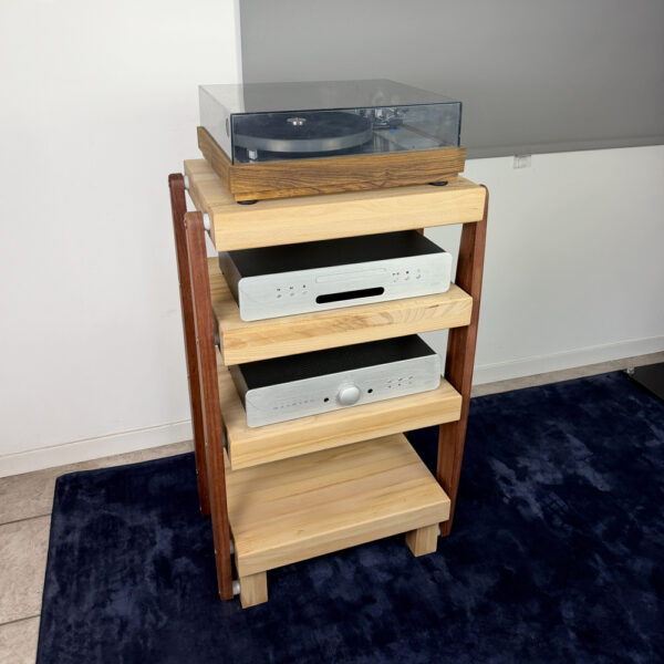 Extrasound Tangerine mobile Hi-Fi in legno massello