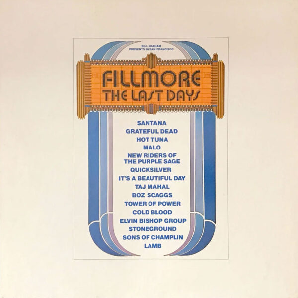 box set vinile Fillmore The Last Days numerato