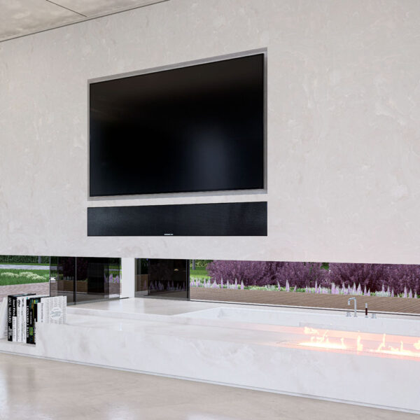 Garvan ARIA soundbar LCR personalizzata In-Wall