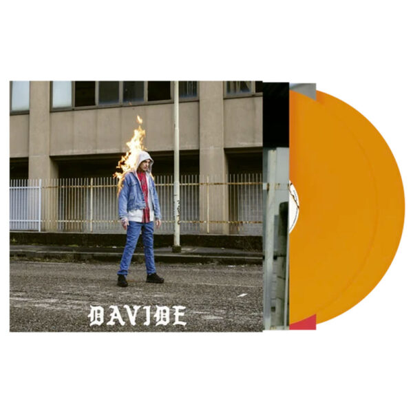 LP arancione trasparente di Gemitaiz – Davide edizione 180 grammi