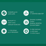 Processore audio DSP Goldhorn DSP 10 digitale 10 canali