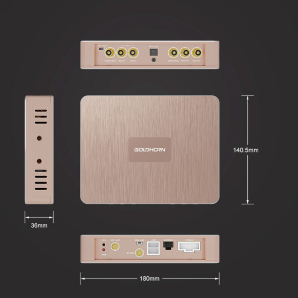 Player digitale Goldhorn P1 per car audio