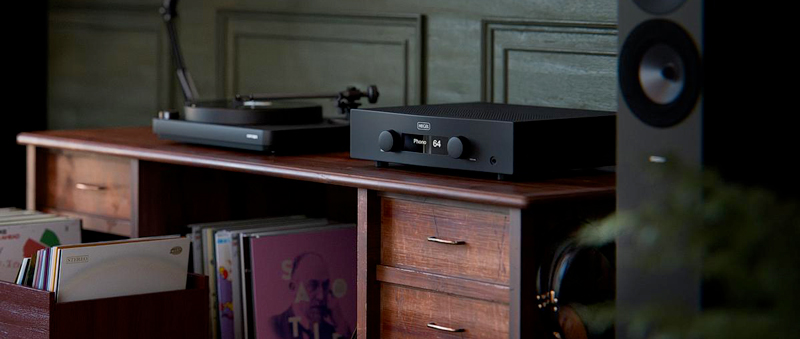 Hegel A200 inserito in sistema Hi-Fi stereo analogico