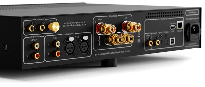 Hegel H150 amplificatore integrato con DAC e streaming