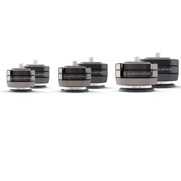 IsoAcoustics GAIA Neo isolatori regolabili per diffusori IsoAcoustics GAIA Neo piedini isolanti regolabili per diffusori da pavimento e subwoofer