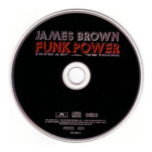 James Brown Funk Power 1970 A Brand New Thang CD