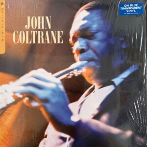 John Coltrane Now Playing LP vinile blu traslucido copertina frontale