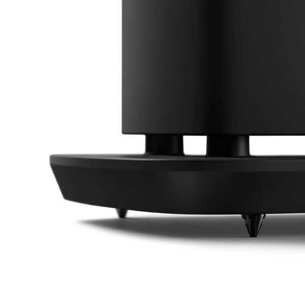 KEF LS60 Carbon Black particolare base