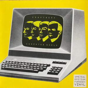 Kraftwerk Computer World LP vinile giallo trasparente – copertina fronte