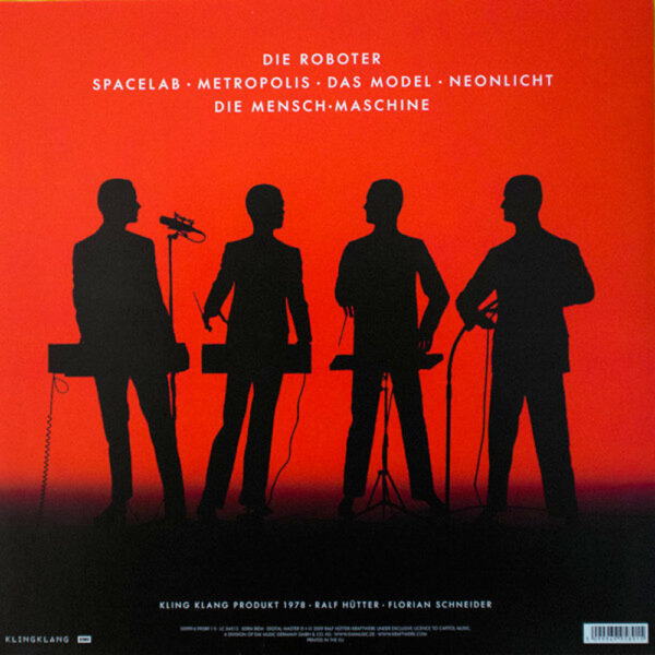vinile Kraftwerk Die Mensch-Maschine rimasterizzato