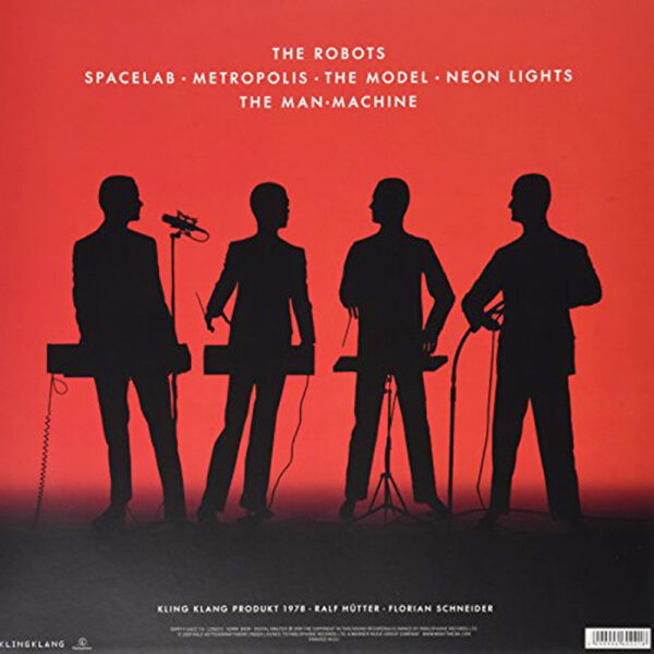 Kraftwerk The Man Machine Special Edition Coloured Vinyl LP