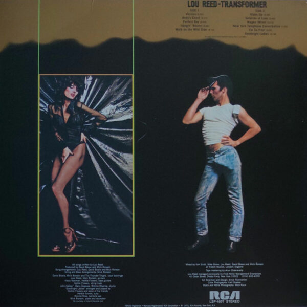 Lou Reed - Transformer - LP 180 gr. Speakers Corner