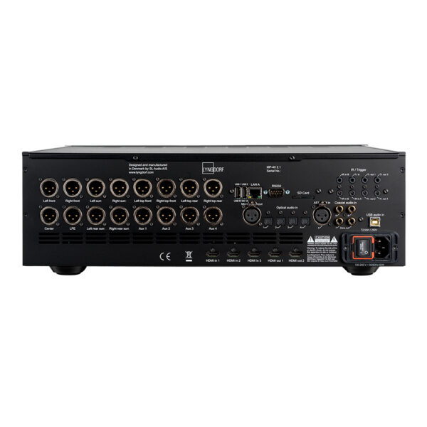 Lyngdorf MP-40 2.1 processore Home Cinema 12 canali