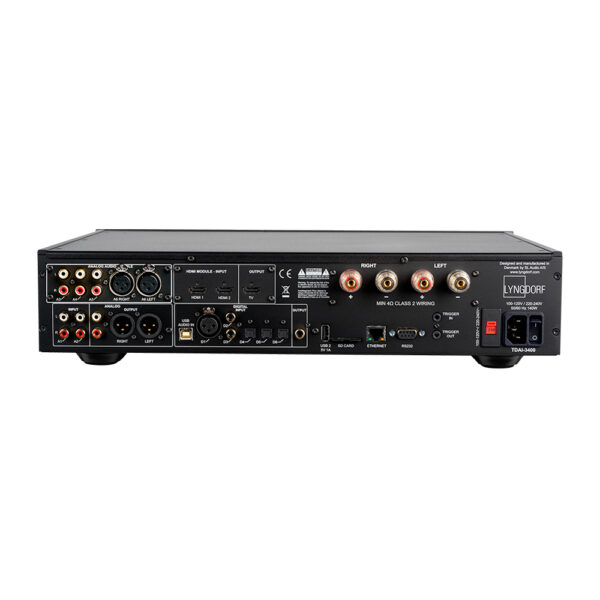 Lyngdorf TDAI-3400 amplificatore digitale con RoomPerfect