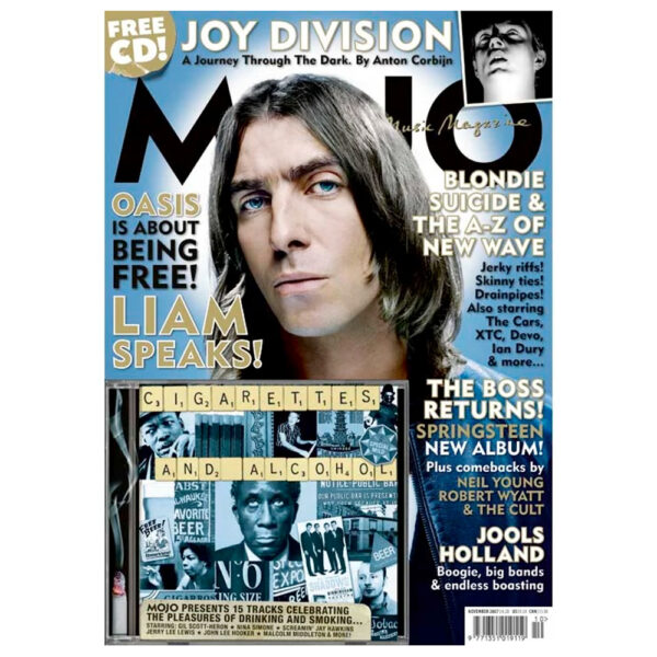 MOJO Magazine n. 168 novembre 2007 con Liam Gallagher in copertina