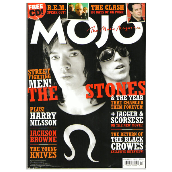 MOJO Magazine n. 173 aprile 2008 con The Rolling Stones in copertina